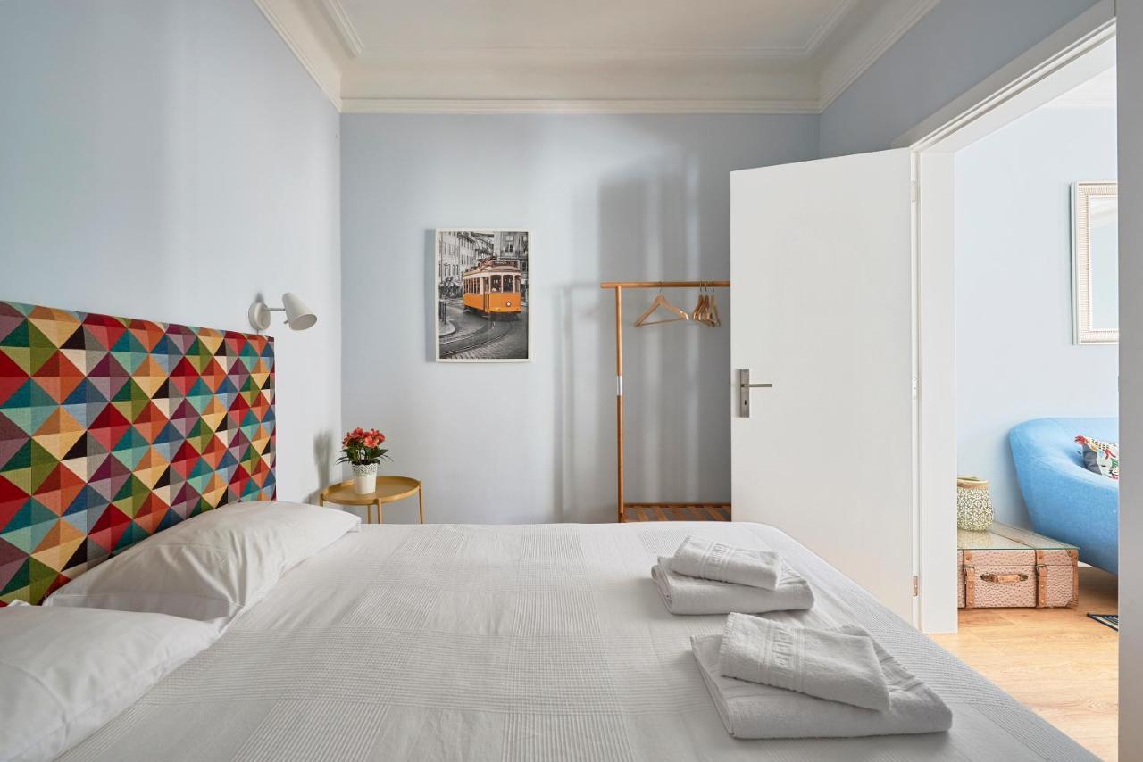 Elegant Riverview Apartment In Historical Lisabona Exterior foto