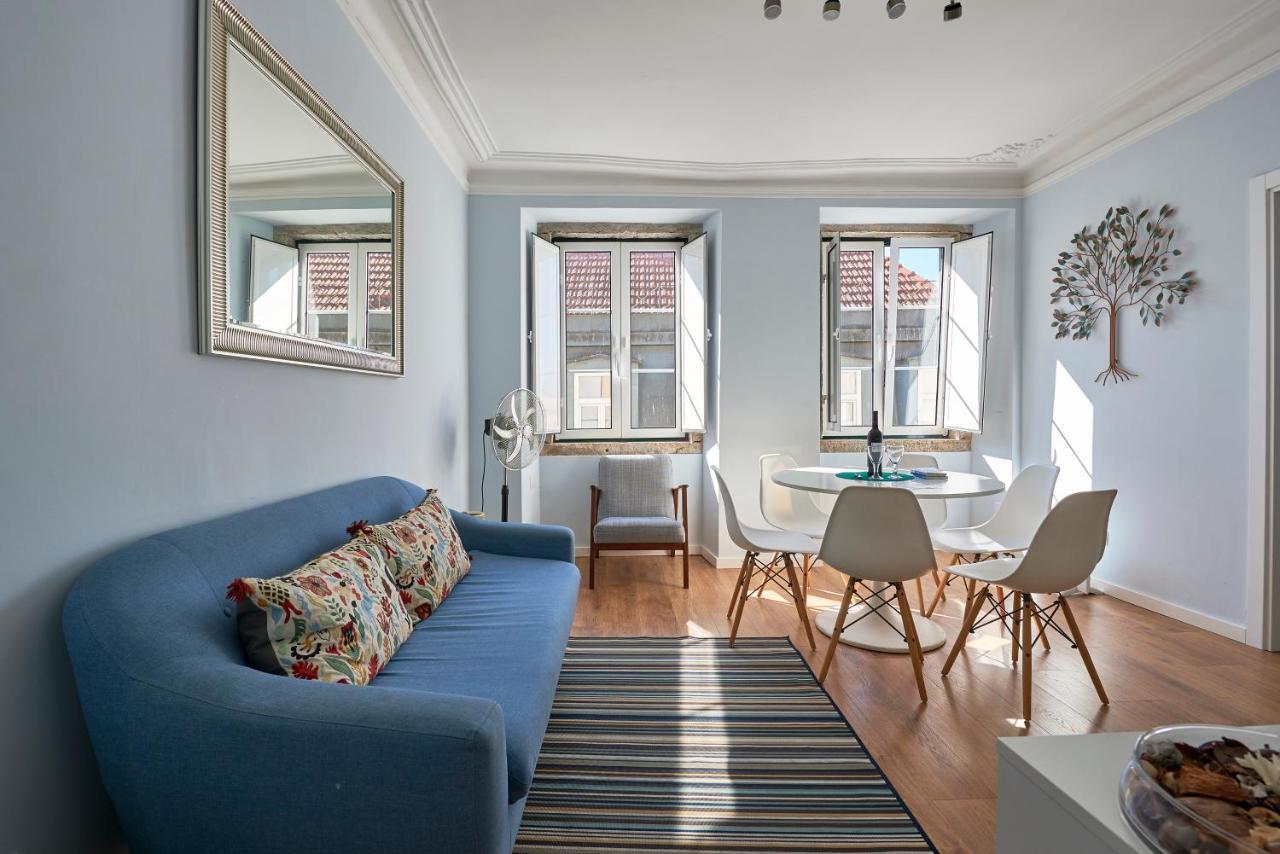 Elegant Riverview Apartment In Historical Lisabona Exterior foto
